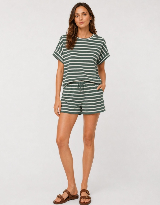 Vero Moda - Line Stripe Shorts