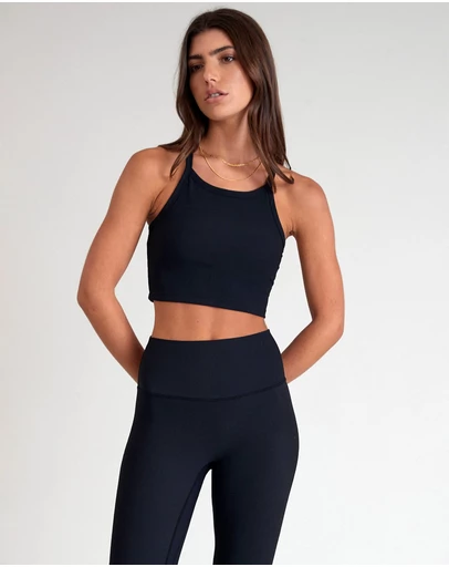All Fenix - Eco Rib Strap Racer Crop