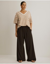 Atmos&Here Curvy - Effie Pull On Pants