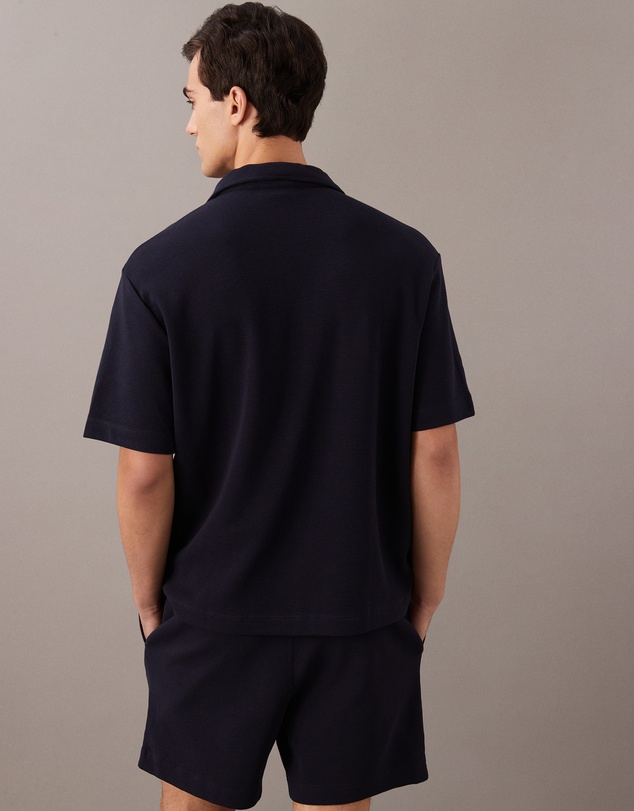 Calvin Klein Jeans - Waffle Knit Camp Shirt
