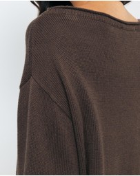 AERE - Nika Cotton Cashmere Knit Jumper
