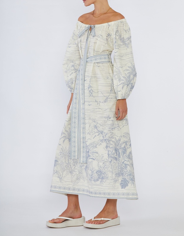 Amelius - Fresco Linen Maxi Dress