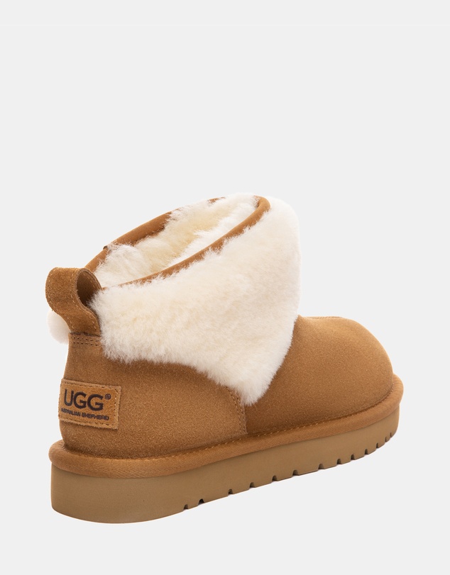 EVERAU - Australian Shepherd Ugg Eirwen Cow Suede Upper UGG Boots