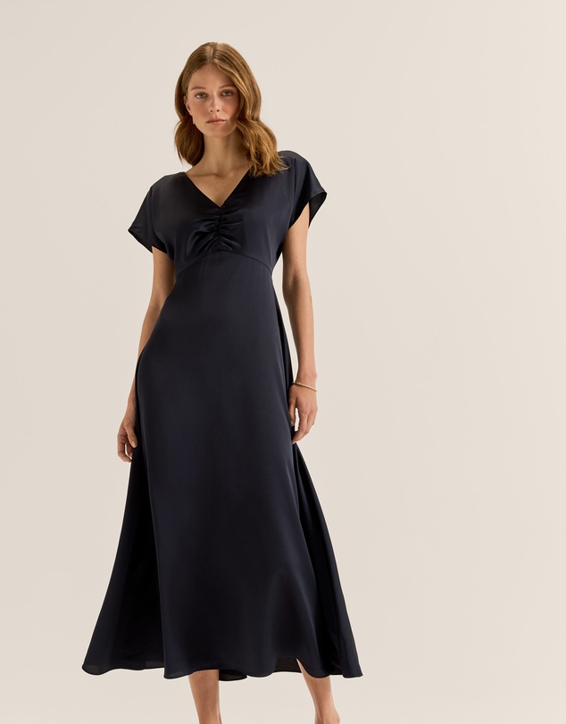 Review - Montague Satin Dress
