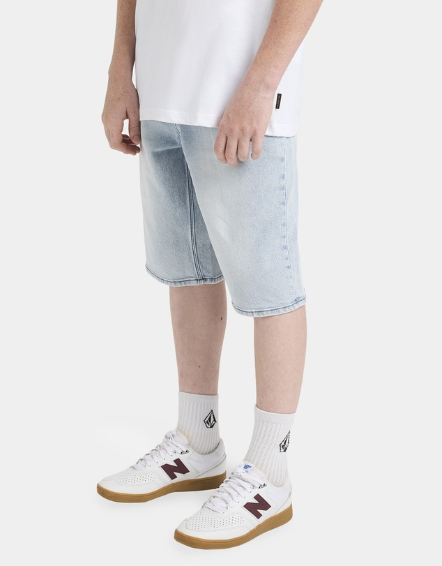 Volcom - Boys 8 to 16 Billow Denim Shorts