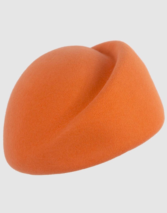 Max Alexander - Winter Orange Felt Designer Hat