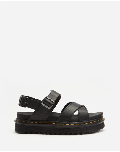 Dr Martens - Voss II Cross Strap Sandals - Women's