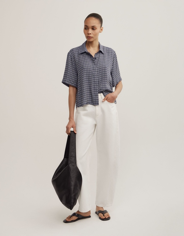 Witchery - Scarf Print Shirt