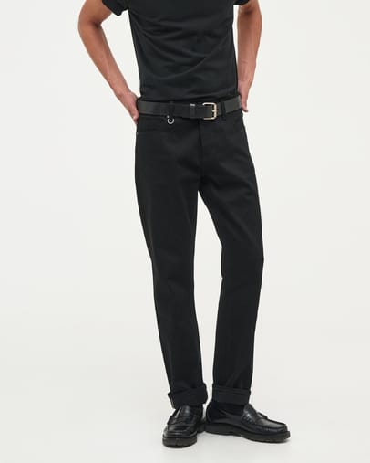 Selvedge Jet Black