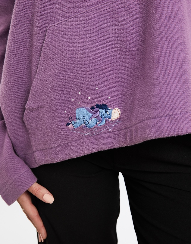 Vintage by The Real Deal - Pre Loved - Vintage 90s Disney Winnie The Pooh 'Eeyore' Collared Sweatshirt