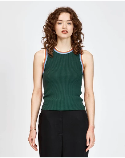 bul - Osa Singlet Dark Green
