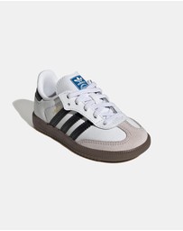 adidas Originals - Samba OG Comfort Closure Elastic Lace Shoes - Babies & Toddlers