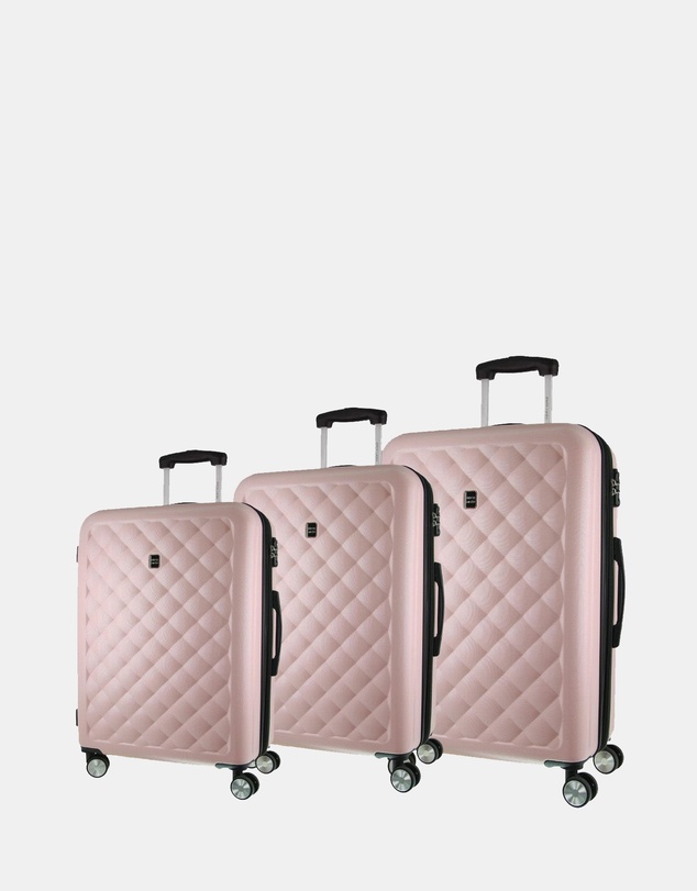 Pierre Cardin - Pierre Cardin Hard Shell 3-Piece Luggage Set