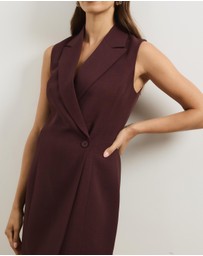 Atmos&Here - Steph Double Breasted Mini Dress