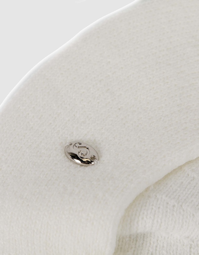 Max Alexander - European Made Cream Soft Wool Beret