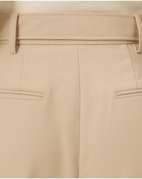 Tussah - Nora Belted Pleated Wide Leg Pants