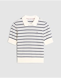 Tommy Hilfiger - Short Sleeve Polo Sweater