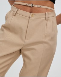 Style Addict - Dion Belted Trousers