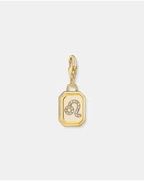 THOMAS SABO - Charm Pendant Leo Zodiac Sign Gold