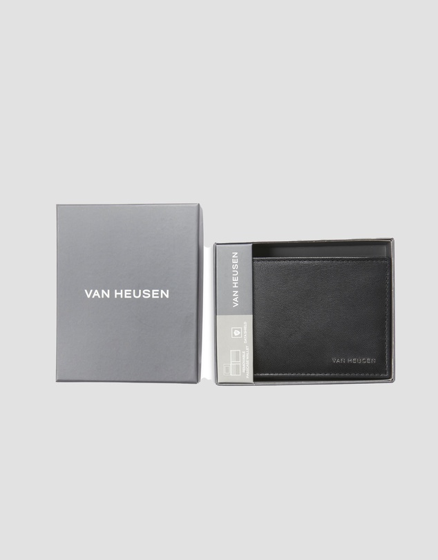 Van Heusen - RFID Bi-Fold Wallet with Removable Pass Case