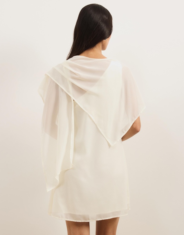 Atmos&Here - Tara Chiffon Scarf Mini Dress