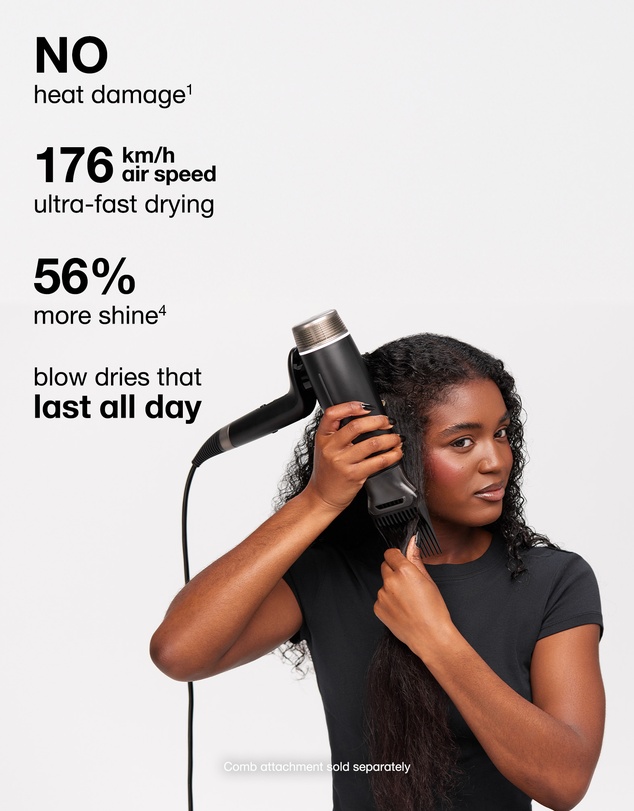ghd - speed Professional Hair Dryer in Titanium Black