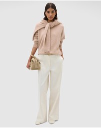 Oroton - Cashmere Blend Knit Jumper