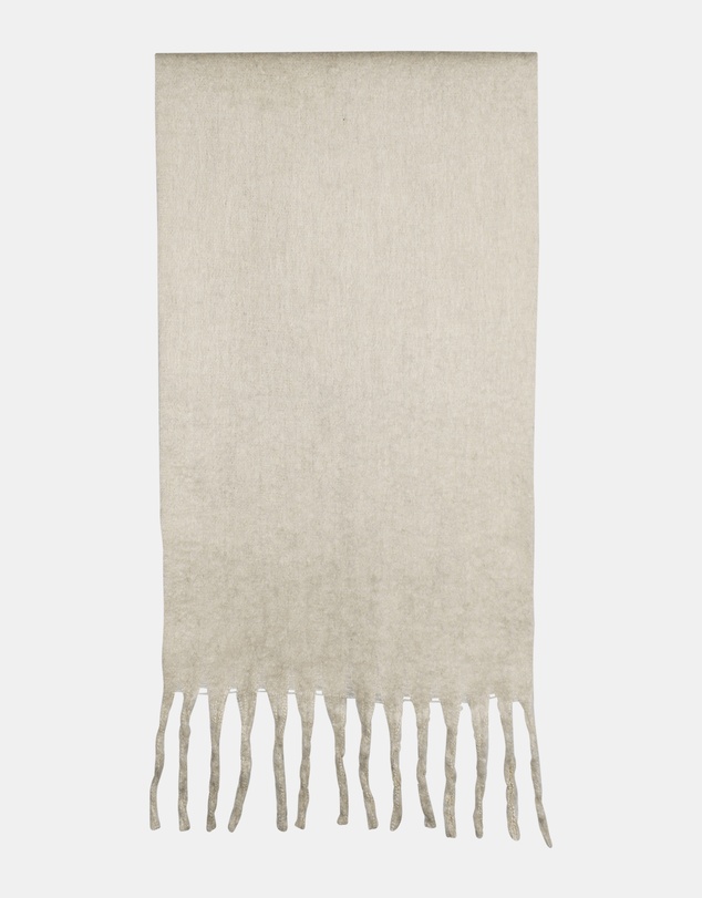 Morgan & Taylor - Cosette Chunky Two-Toned Scarf in Black & White