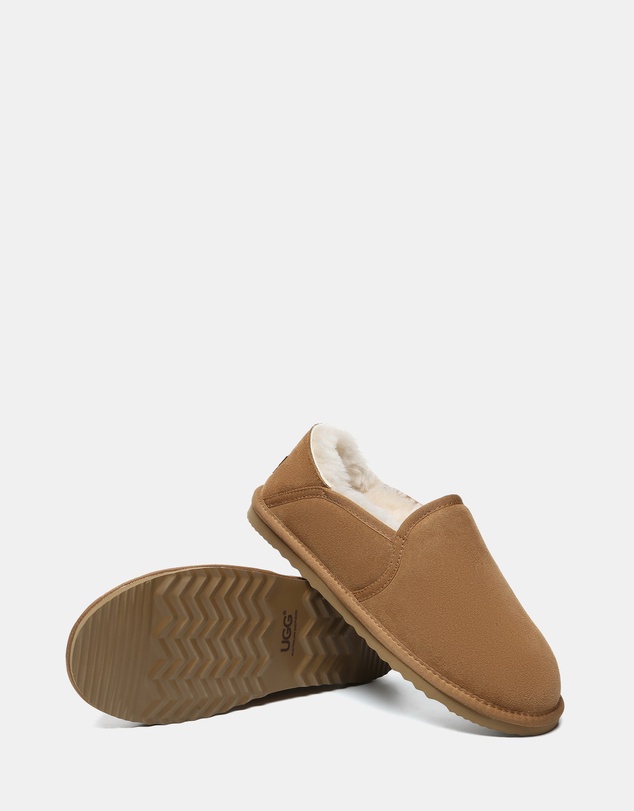 EVERAU - Australian Shepherd Ugg Barn Cow Suede Upper House Shoes