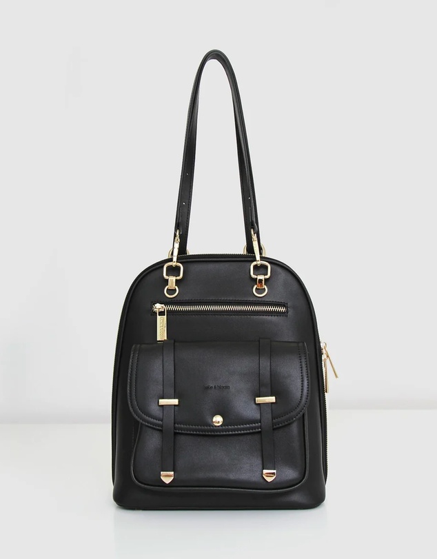 Belle & Bloom - 5th Ave Leather Backpack