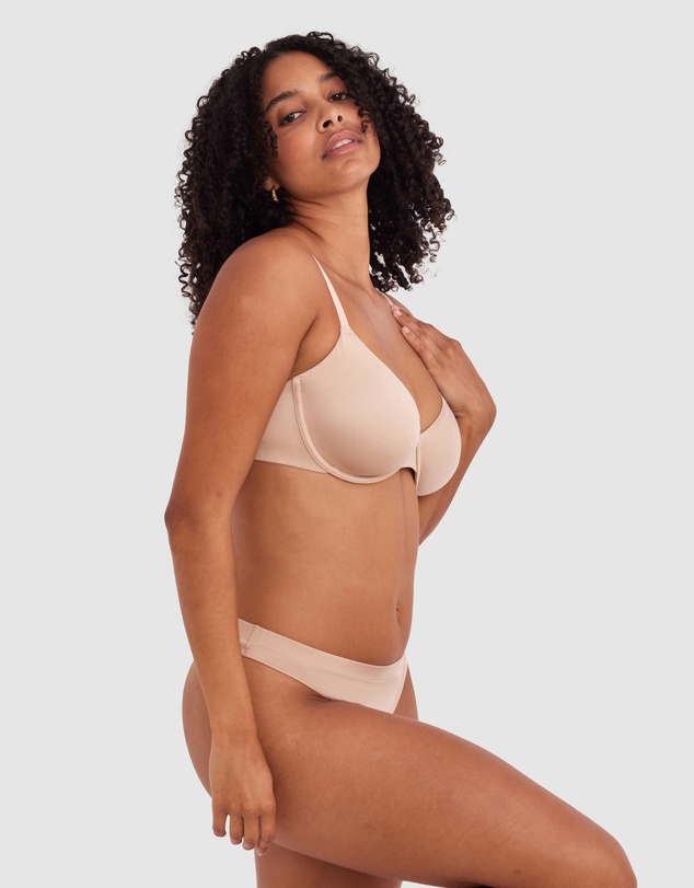Bras N Things - Body Bliss Unlined Demi - Nude