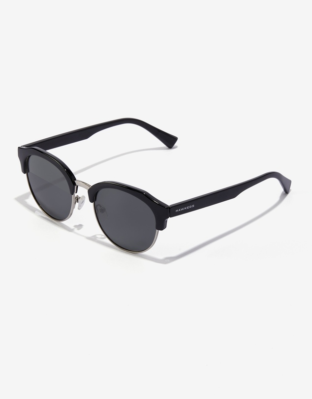 Hawkers Co - HAWKERS - Polarized Black CLASSIC ROUNDED  Sunglasses for Men and Women UV400