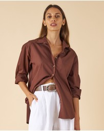 CAMIXA - Poppy Oversize Cotton Shirt