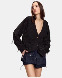 Cynthia Rowley - Paloma Boyfriend Cardigan