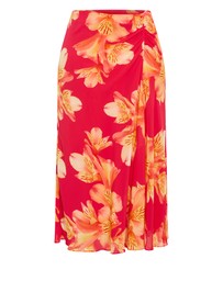 City Chic - Soiree Print Maxi Skirt