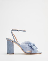 Loeffler Randall - Camellia Knot Mules With Ankle Strap