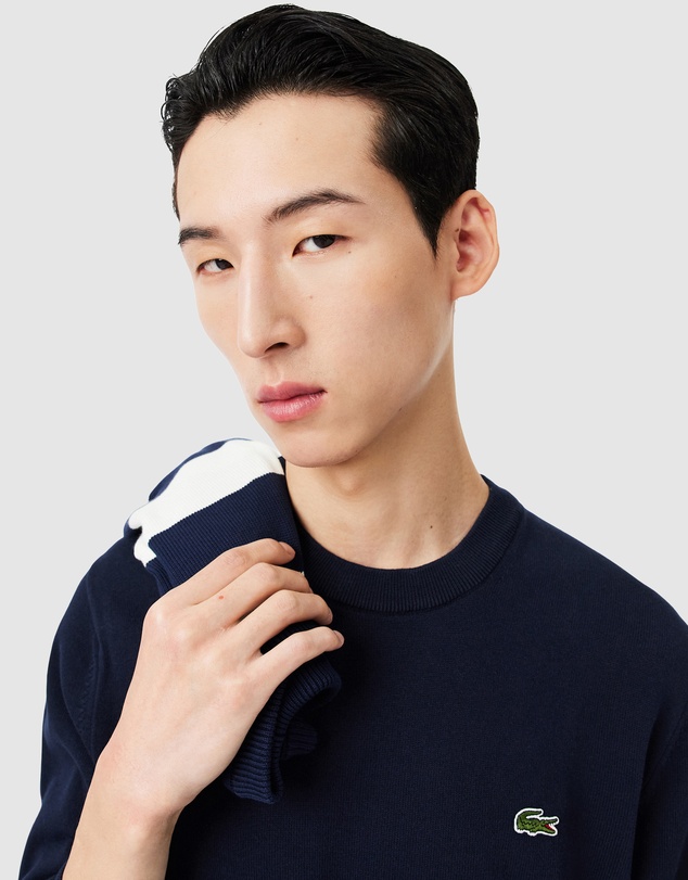 Lacoste - Classic Cotton Crew Neck Knit Jumper