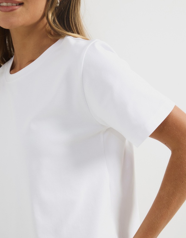 Atmos&Here - Cotton Slim T-Shirt