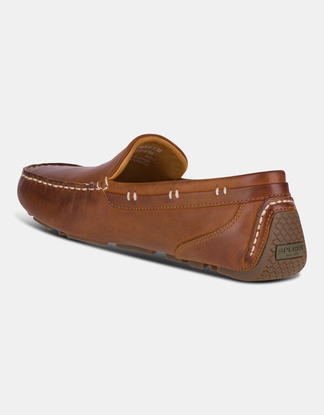 Sperry - Gold Harpswell Driver Medium Leather Tan- Men's