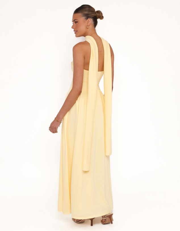 Petal & Pup - Flaxton Midi Dress - Butter Yellow