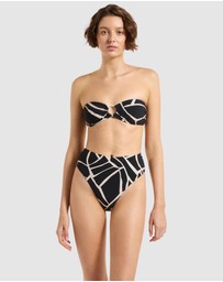 JETS - Bonita High Waist High Leg Bikini Bottom