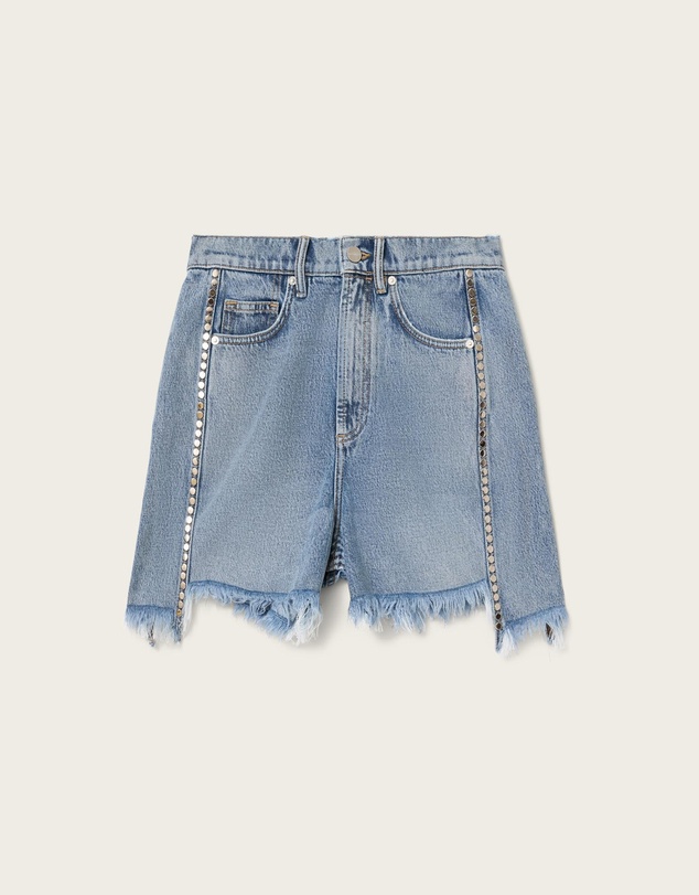 AllSaints - Frankie Stud Shorts