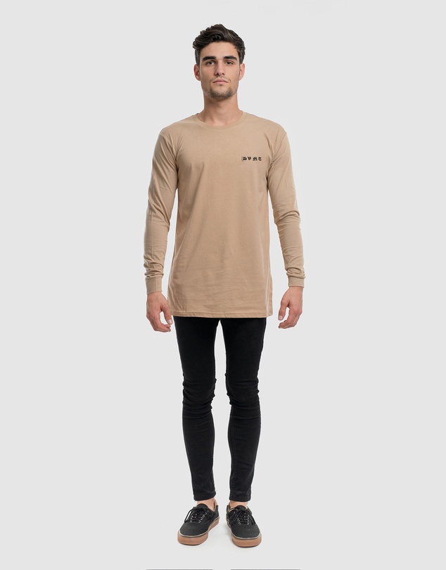DVNT - Saxon Embroidery Long Sleeve Tee