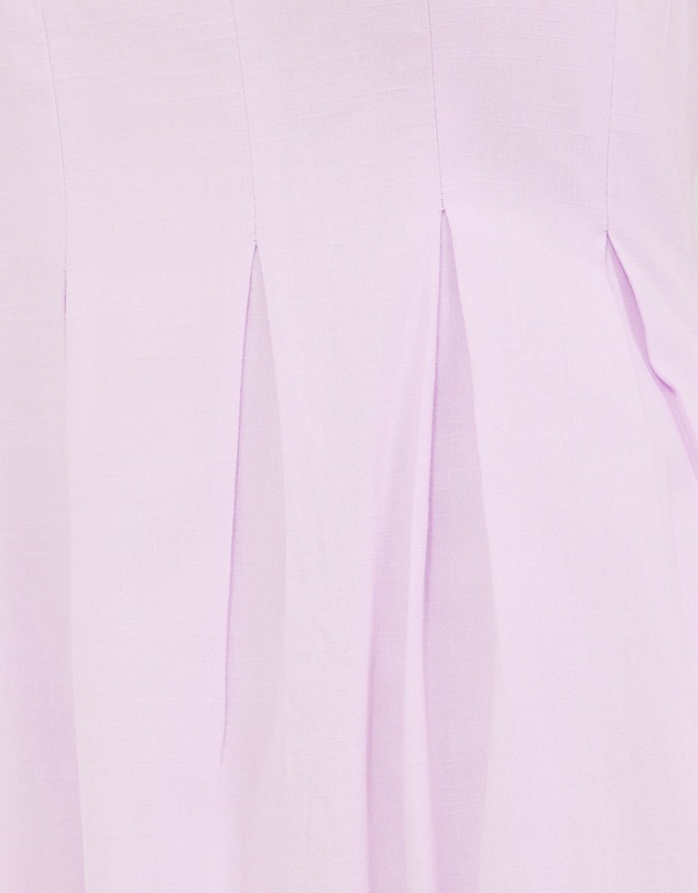 Calli - Karina Pleated Strapless Maxi Dress