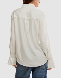 Free People - Mary Lou Silky Shirt