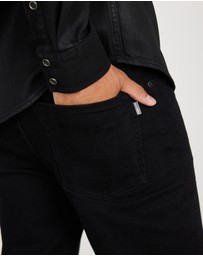 Calibre - Skinny Fit Denim Jeans Black
