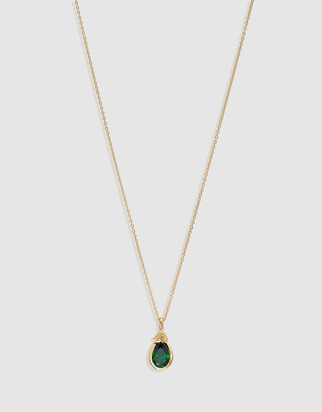 By Charlotte - Soul Searching Necklace - Ocean Green