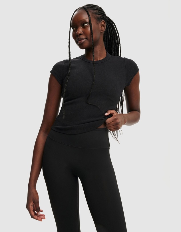 Cotton On Body Active - Active Curved Hem Baby Tee