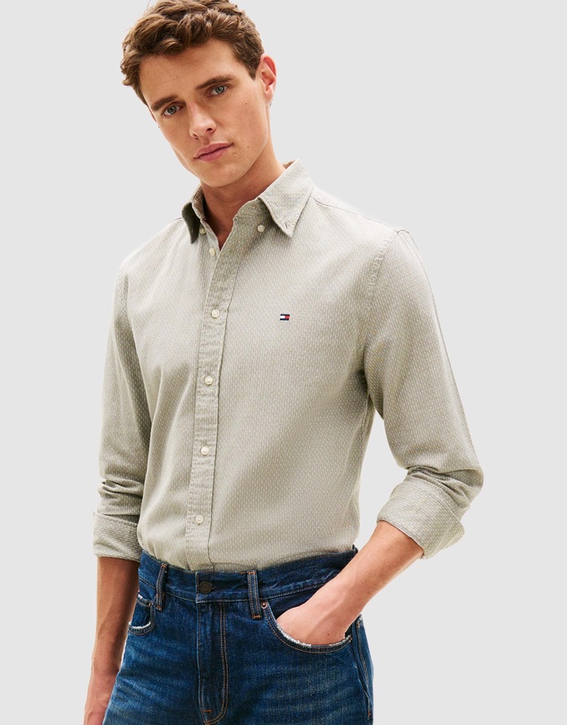 Tommy Hilfiger - TH Flex Regular Fit Dobby Shirt