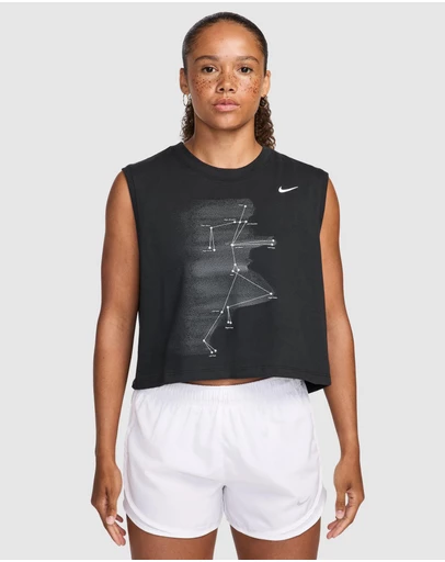 Nike - Swift Dri-FIT Sleeveless Running T-Shirt